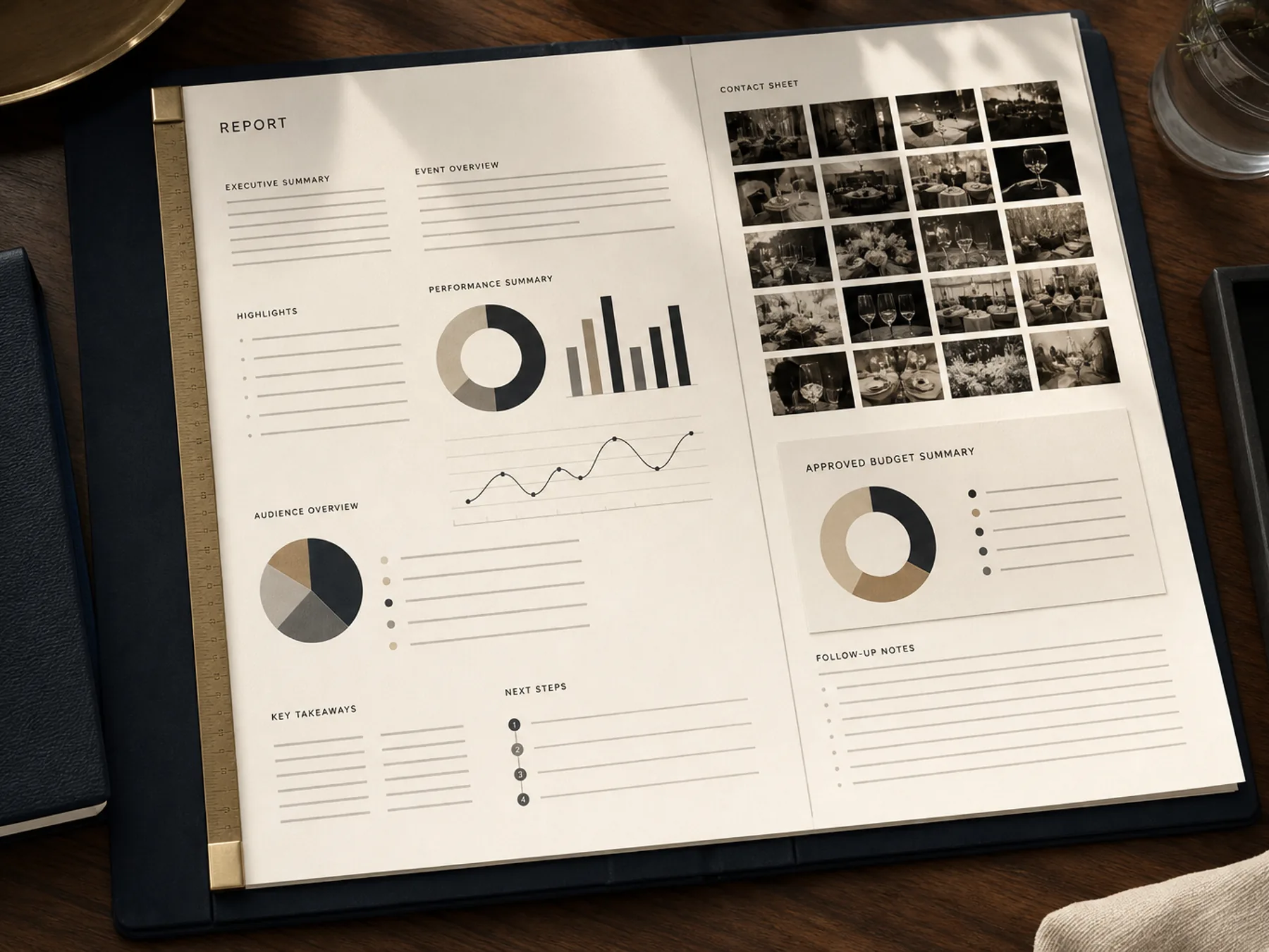 Launch & Report: methodology stage visual