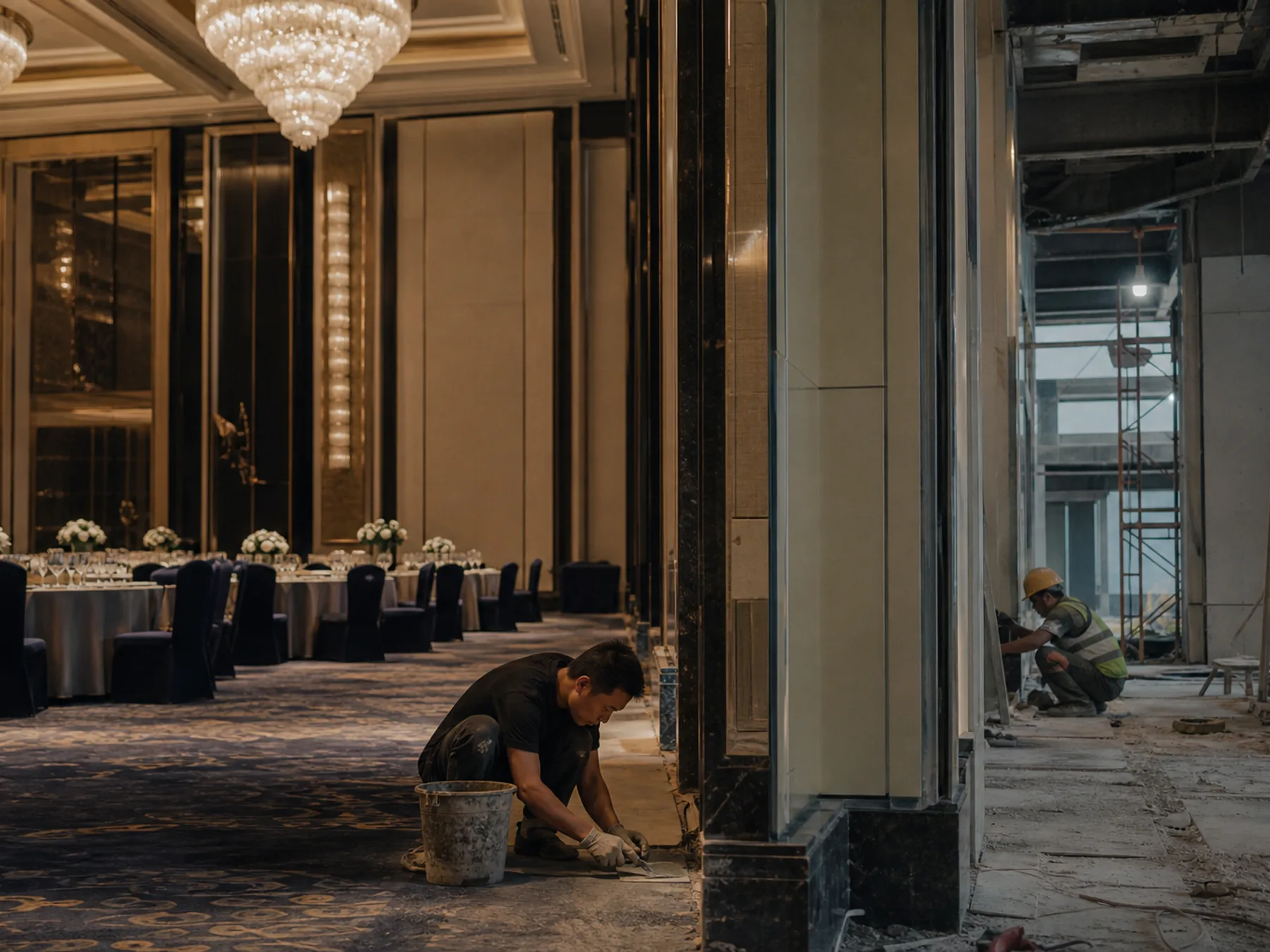 Second visual context: A gala in six weeks: a workable critical path