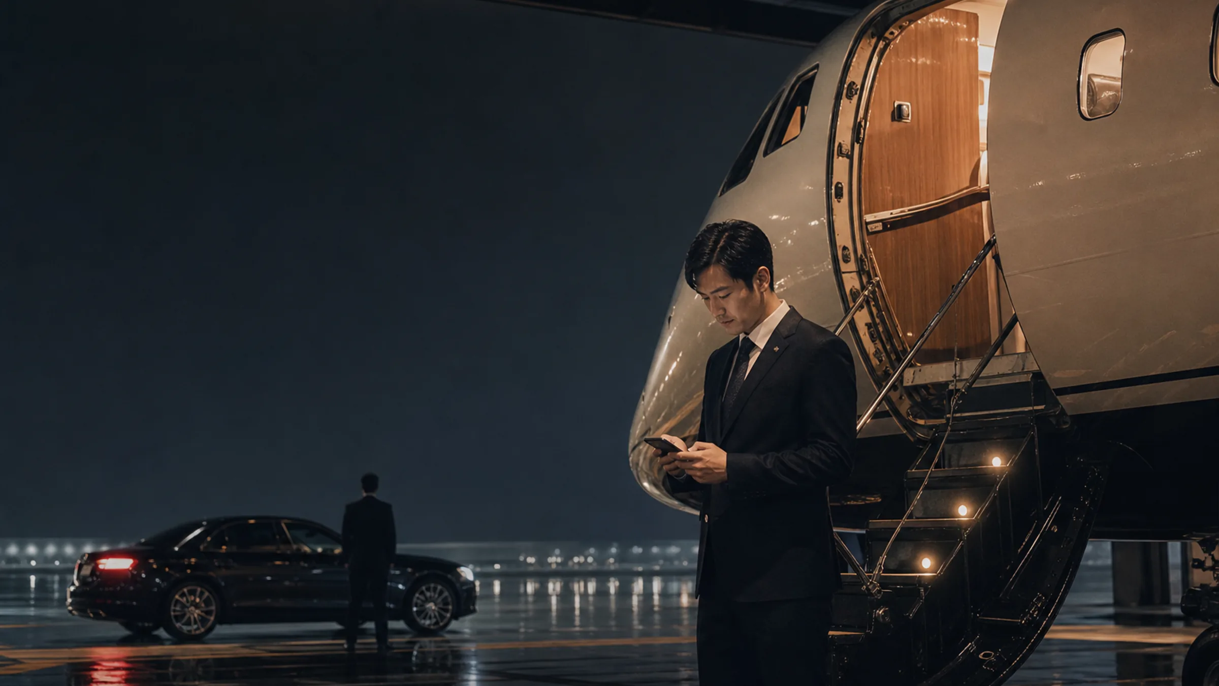 Business aviation transfer in Shanghai: designing the handover