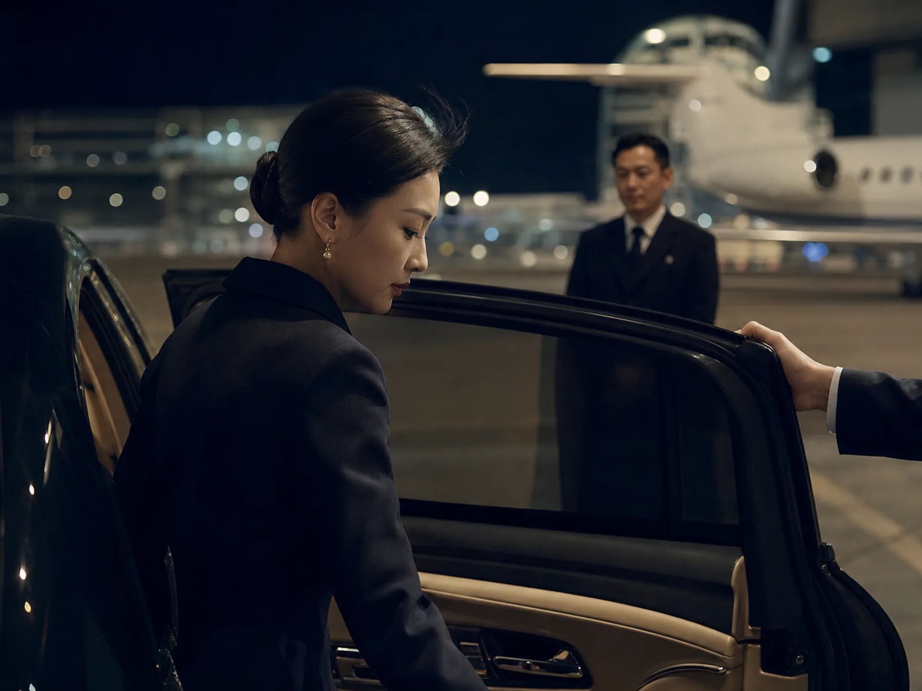Second visual context: Business aviation transfer in Shanghai: designing the handover