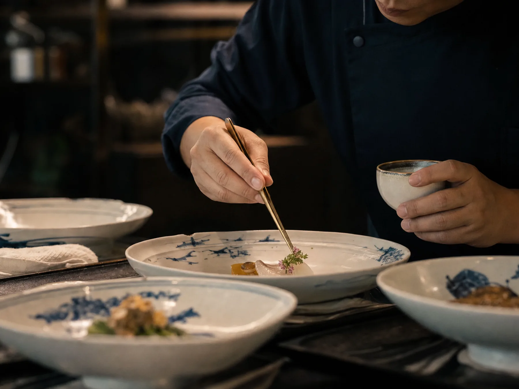 Second visual context: A business banquet menu in Shanghai: the logic of service