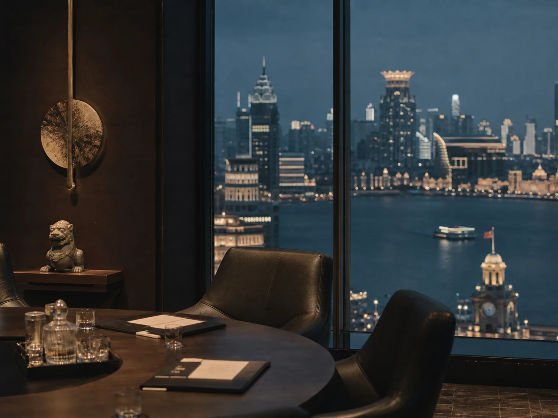 Second visual context: Shanghai boardrooms: what to check beyond the view