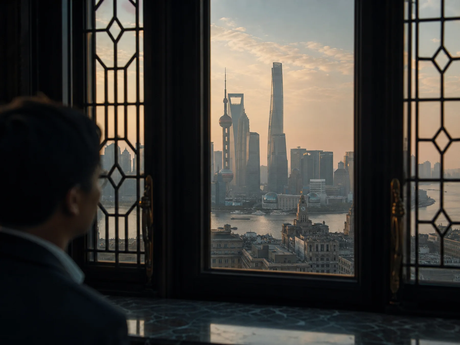 First visual context: 24 business hours in Shanghai: a route without unnecessary transfers