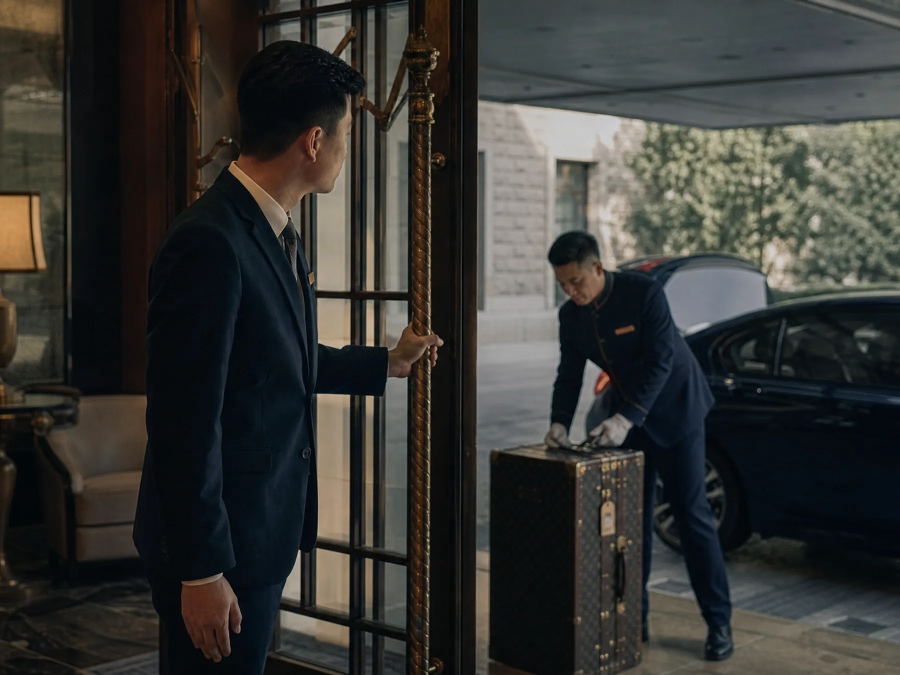 Second visual context: A Shanghai hotel for VIP guests: how to build a shortlist