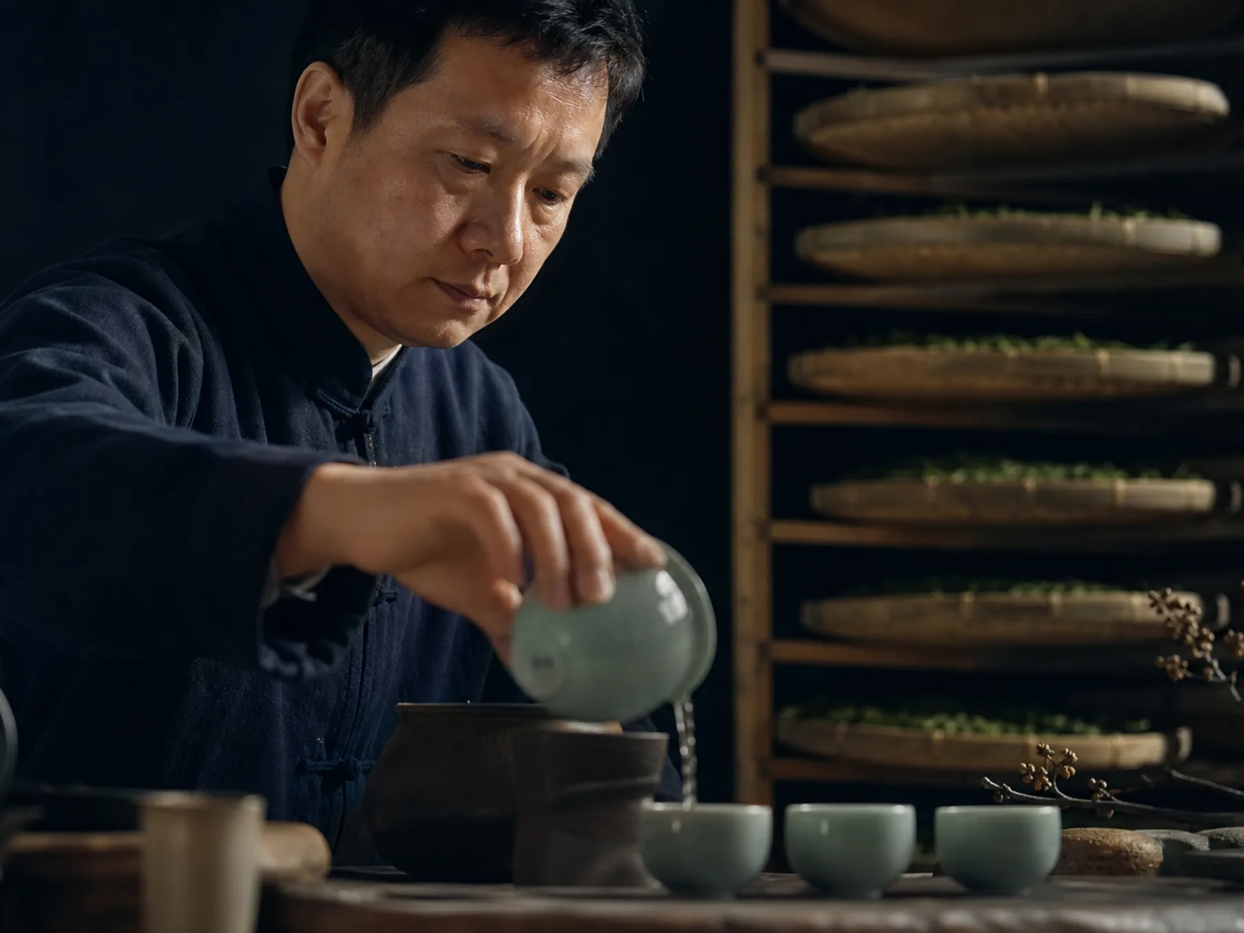 Second visual context: Tea ceremony in a business programmeme: when it fits