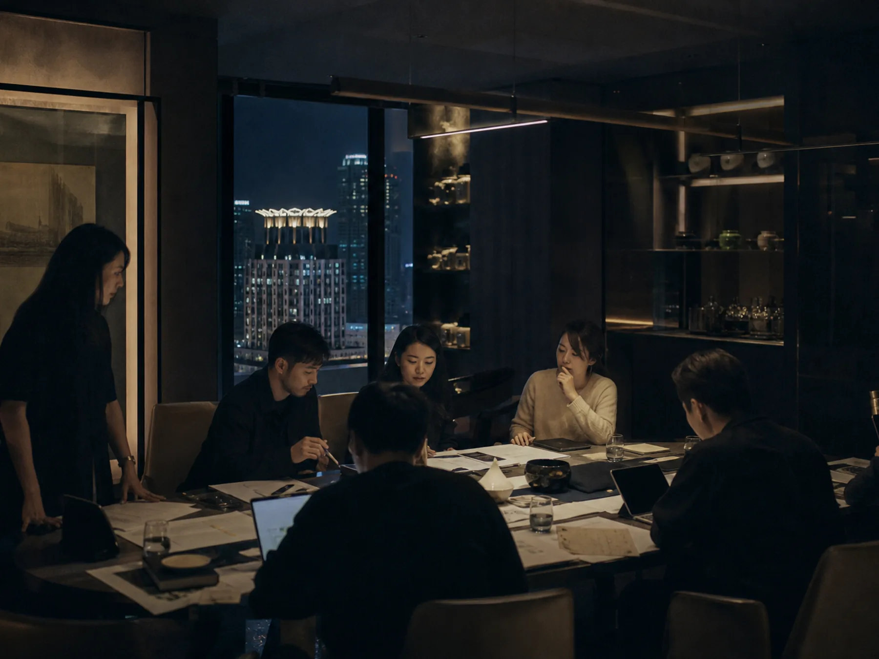 Urban team building in Shanghai: production detail