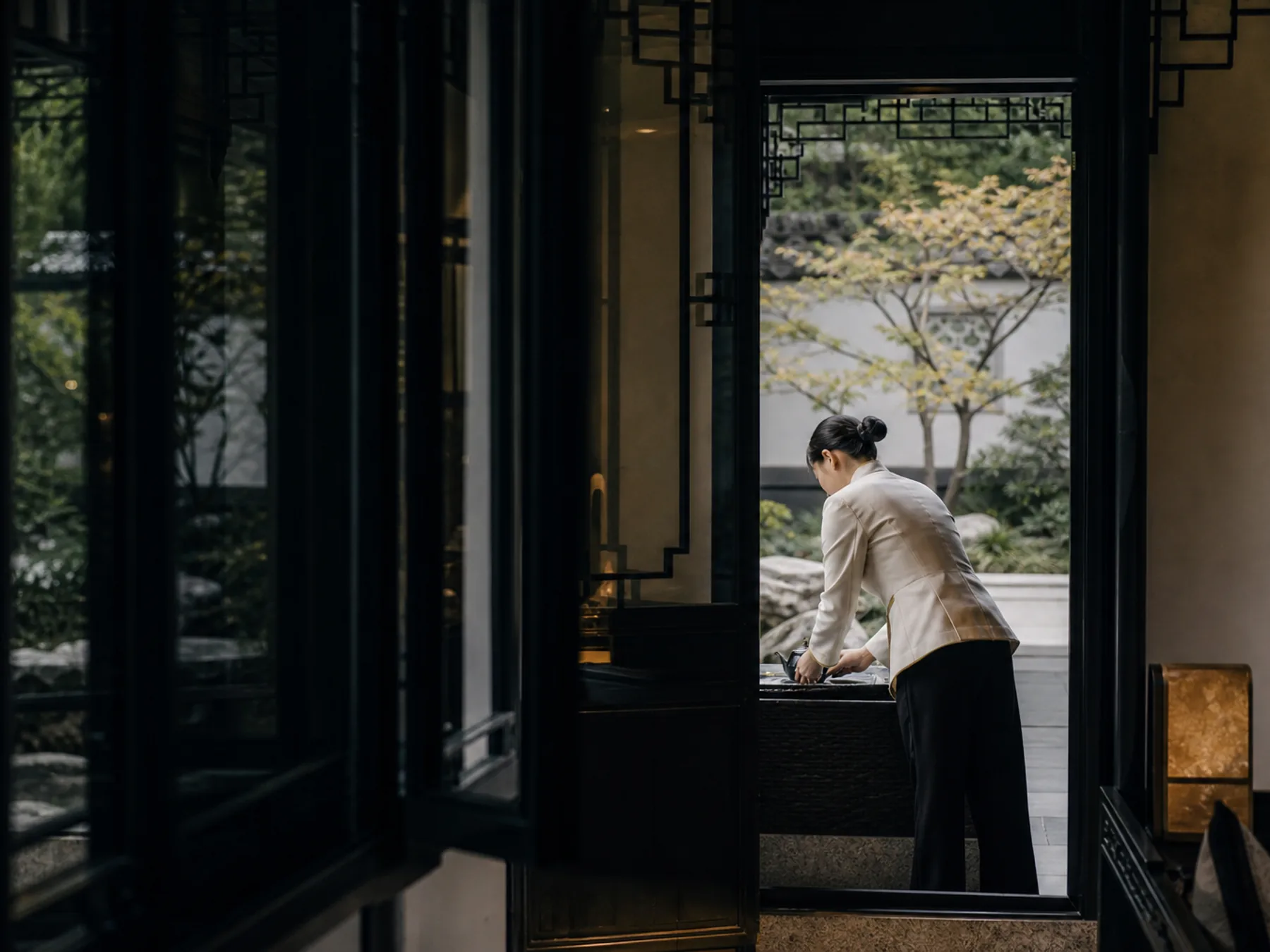 Executive retreat in Suzhou: spatial detail