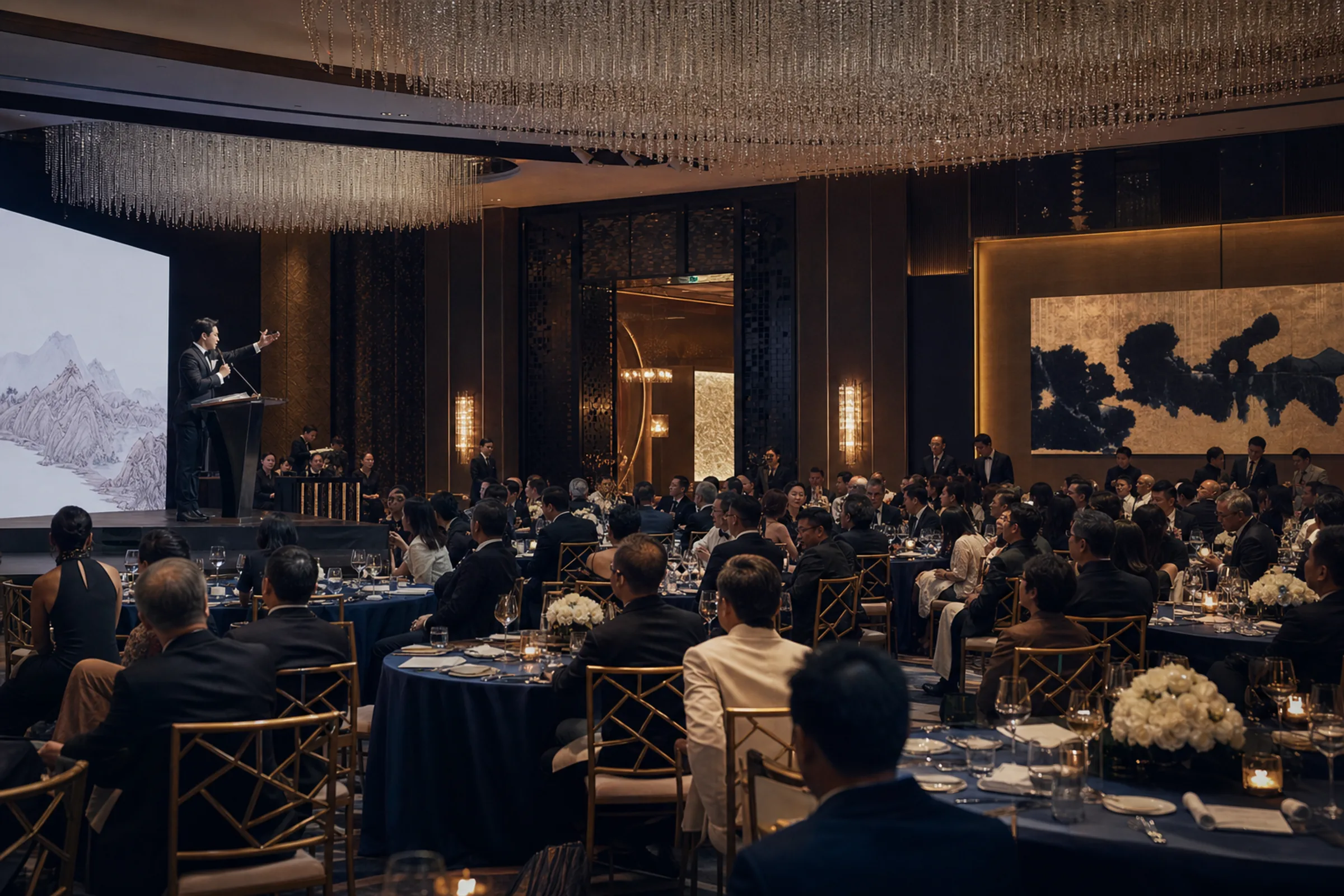 Charity gala evening
