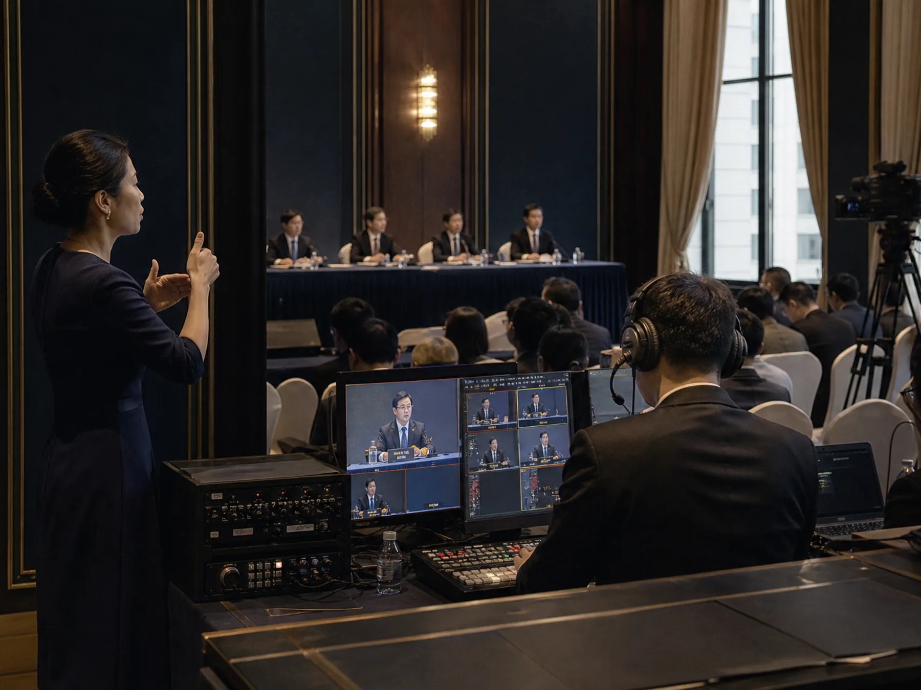 International press conference: spatial detail
