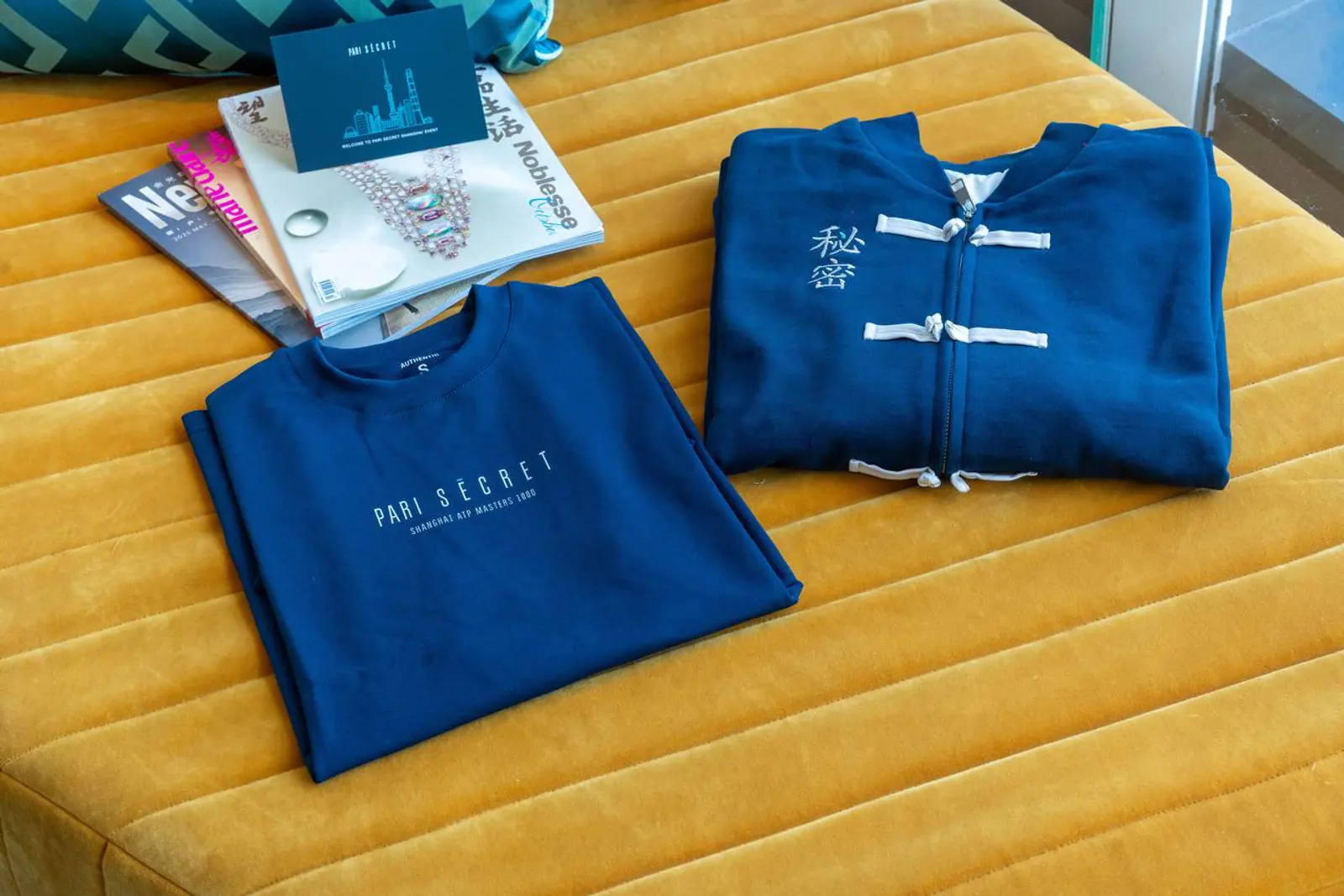 Prepared guest kit for the sporting-event programme