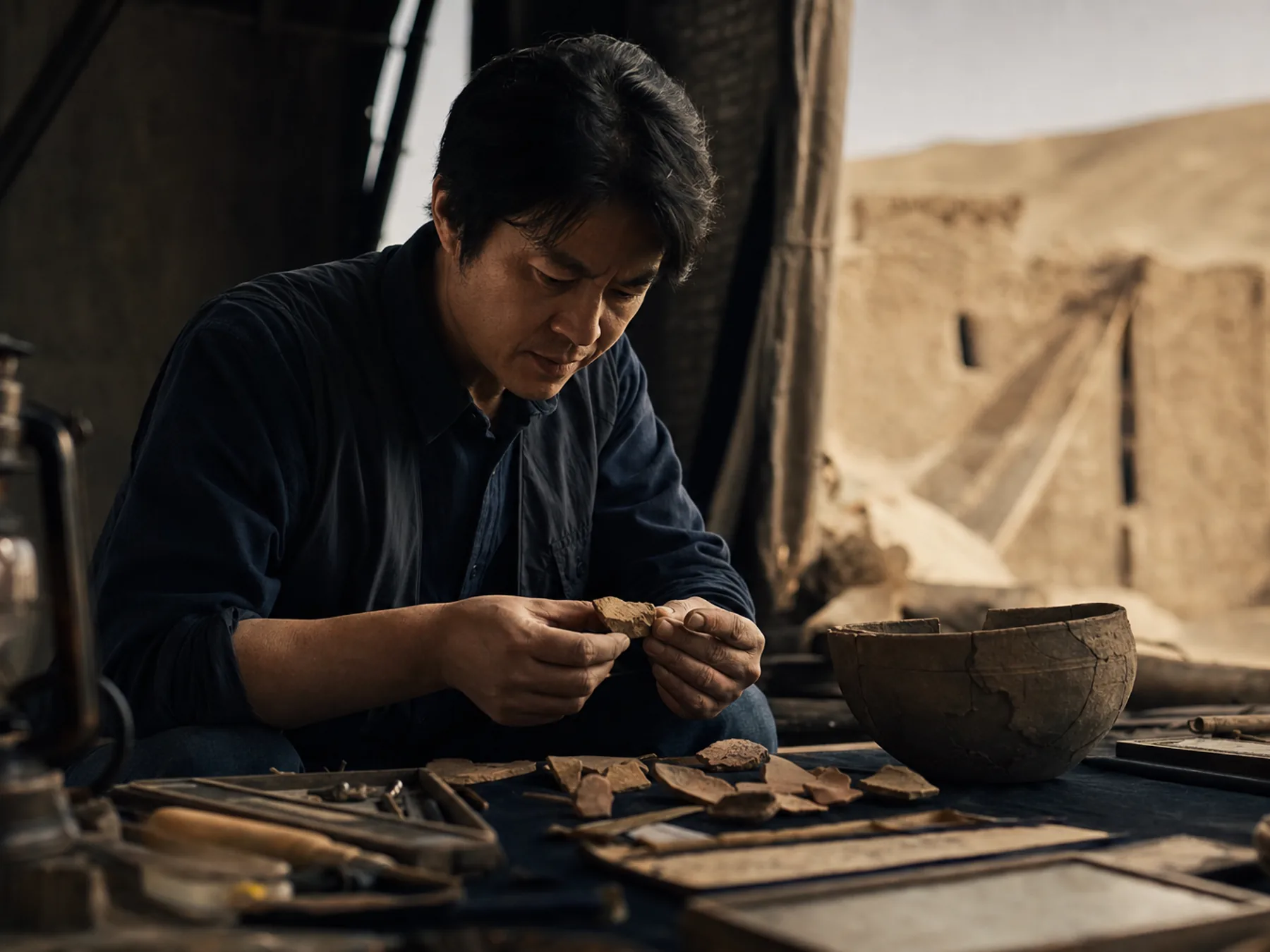 Silk Road expedition: spatial detail