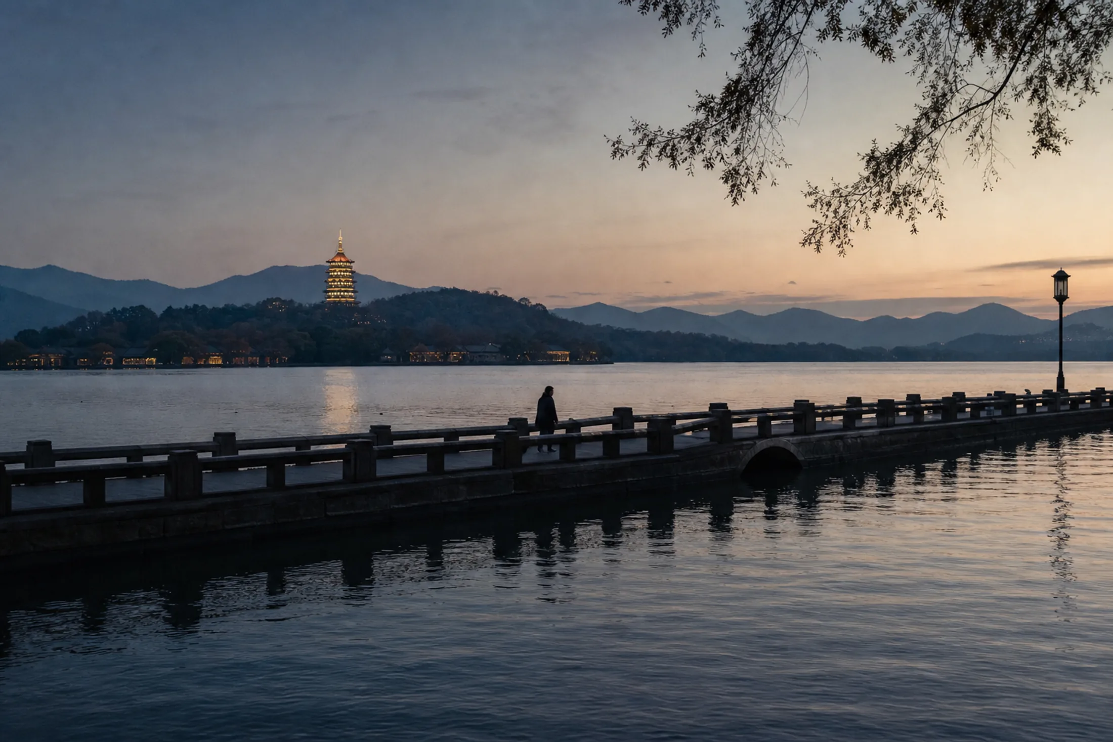 Quiet luxury of lakes, gardens, and tea hills